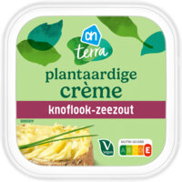 Een afbeelding van AH Terra Plantaardige crème knoflook-zeezout