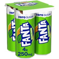 Een afbeelding van Fanta Exotic zero sugar 4-pack
