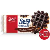 Een afbeelding van Lotus Suzy Luikse wafel chocolade bel