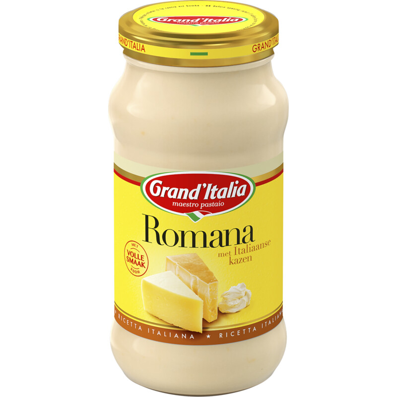 Een afbeelding van Grand' Italia Romana met Italiaanse kazen
