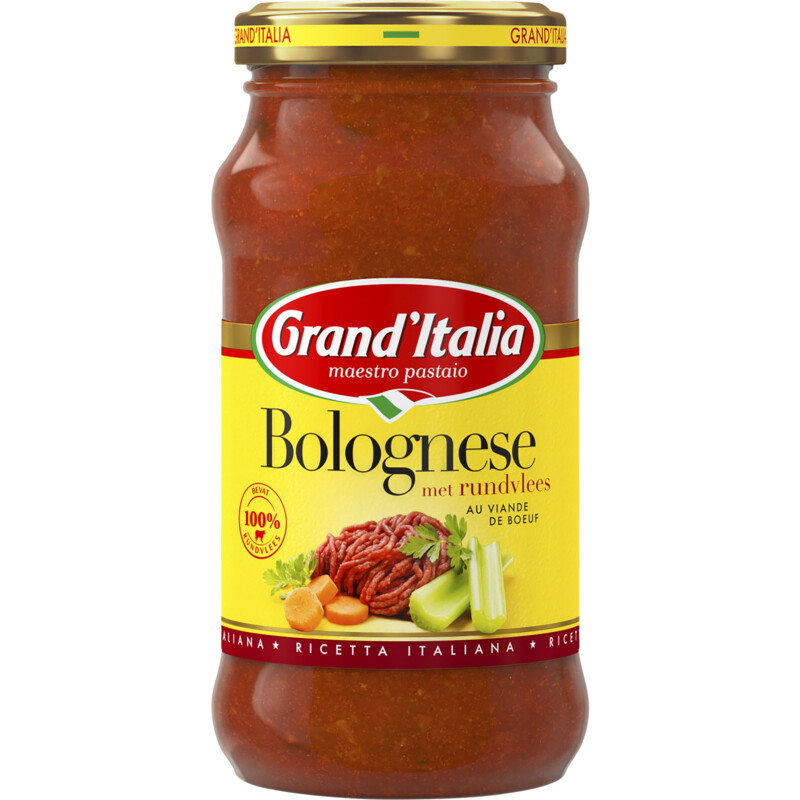 Een afbeelding van Grand' Italia Bolognese saus