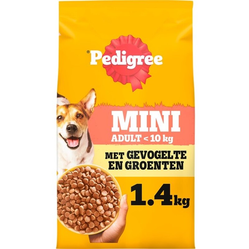 Een afbeelding van Pedigree Adult mini hondenbrokken kip