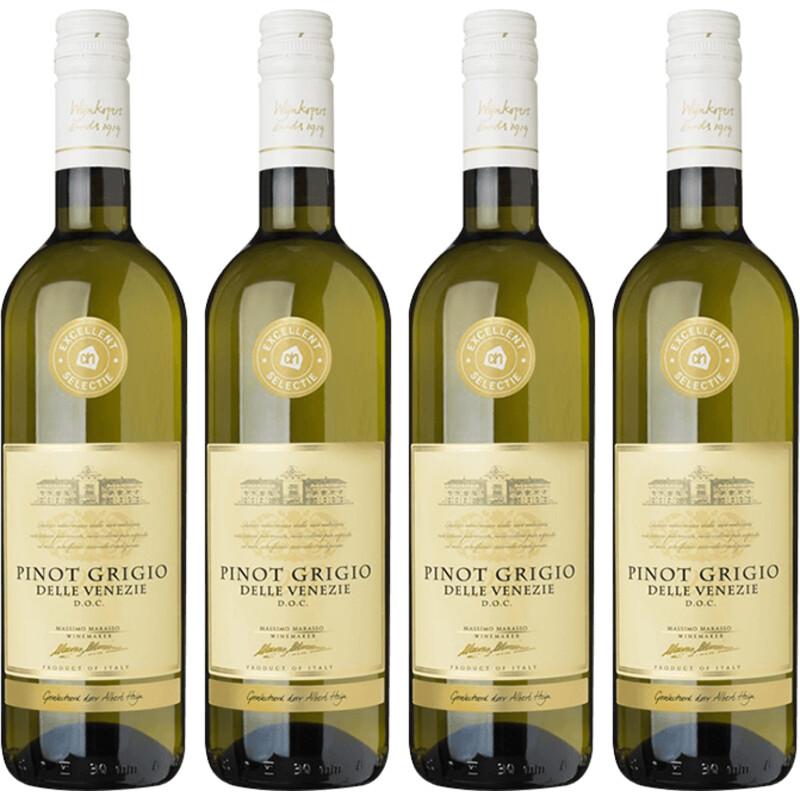 Een afbeelding van AH Excellent Pinot grigio 4-pack