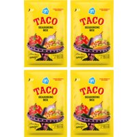 Een afbeelding van AH Taco seasoning mix 4-pack