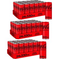Een afbeelding van Coca-Cola Zero Sugar 3-tray pakket