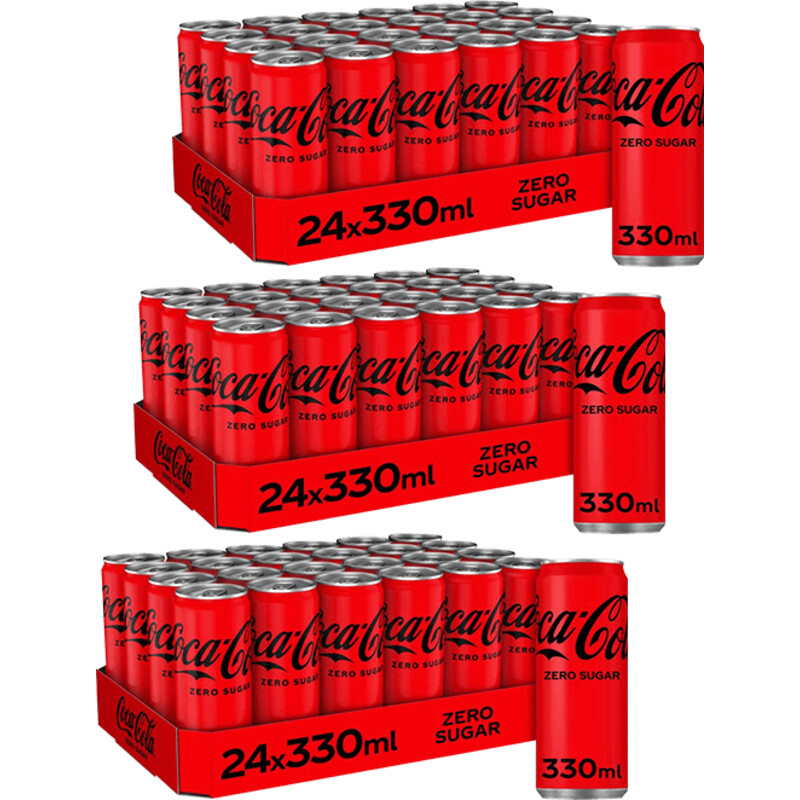 Een afbeelding van Coca-Cola Zero Sugar bundel pakket