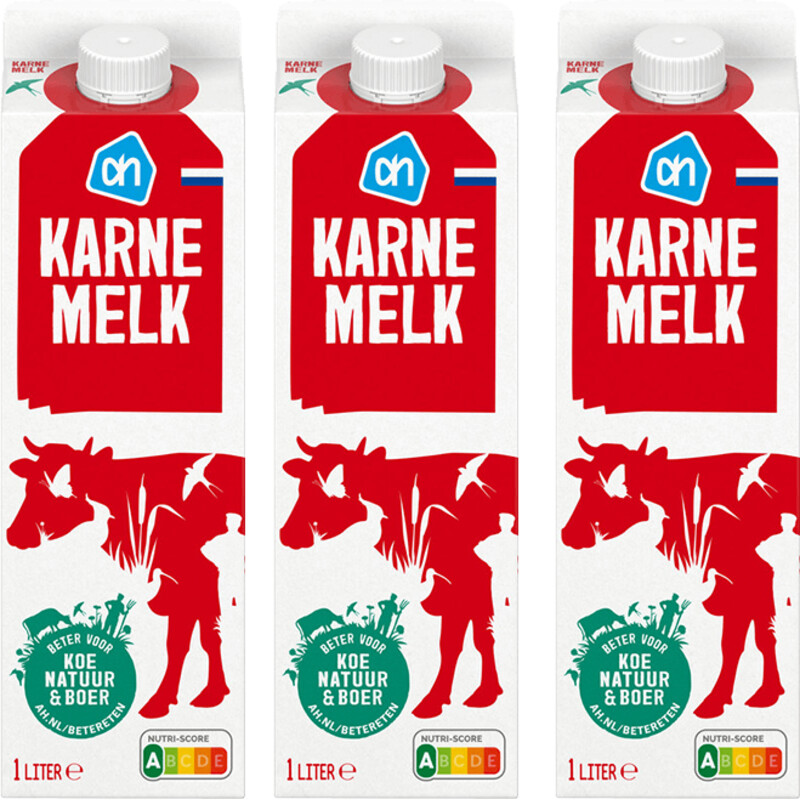 Een afbeelding van AH Karnemelk 3-pack