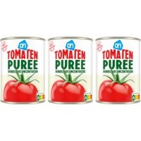 Een afbeelding van AH Tomatenpuree 3-pack