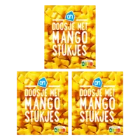 AH Doosje met mangostukjes 3-pack
