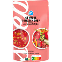 Een afbeelding van AH Gevulde tomatensoep met gehaktballetjes