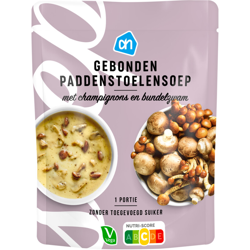 Een afbeelding van AH Gebonden paddenstoelensoep