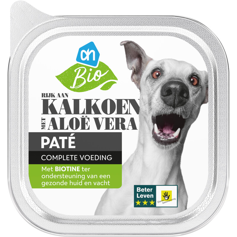 Een afbeelding van AH Biologisch Pate kalkoen aloe vera