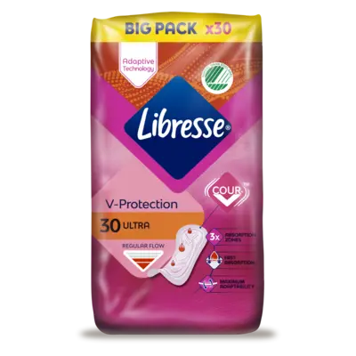 pdp-image-Libresse Ultra regular maandverband bigpack