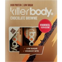 Een afbeelding van Killerbody Chocolate brownie protein bars