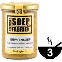 Kleinste Soepfabriek Erwtensoep biologisch