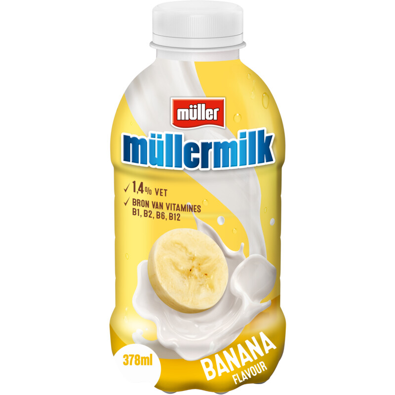 Een afbeelding van Müller Mullermilk banaan