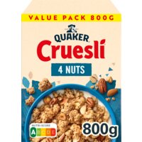 Een afbeelding van Quaker Cruesli 4 nuts value pack