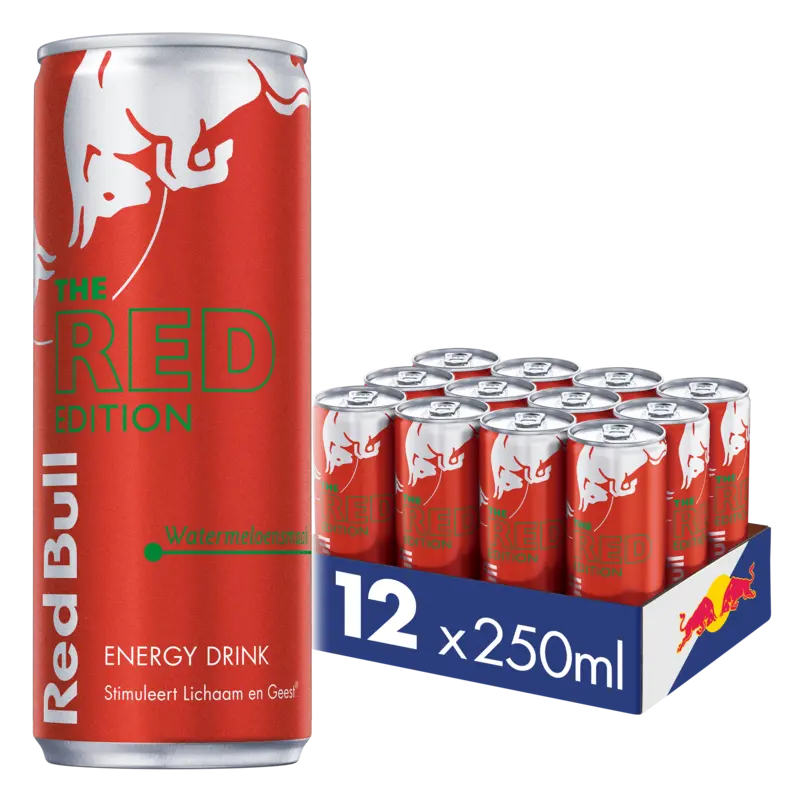Energy drink watermeloen 12-pack