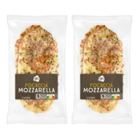 AH Focaccia mozzarella 2-pack
