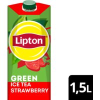 Een afbeelding van Lipton Ice tea green strawberry
