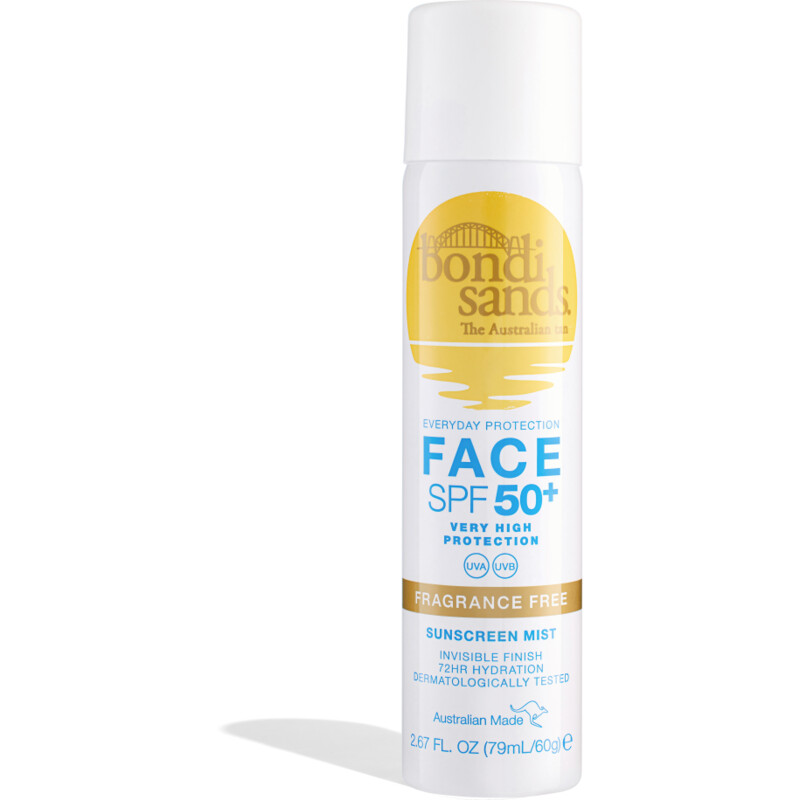 Een afbeelding van Bondi Sands Sunscreen mist face SPF50+