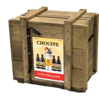 Een afbeelding van La Chouffe Kist geschenkverpakking