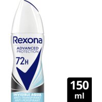 Een afbeelding van Rexona Invisible aqua anti-transpirant spray