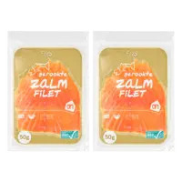 AH Gerookte zalmfilet 2-pack