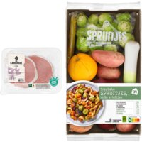 Een afbeelding van AH Spruitjes rode krieltjes verspakket