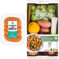 Een afbeelding van AH Spruitjes rode krieltjes verspakket vega