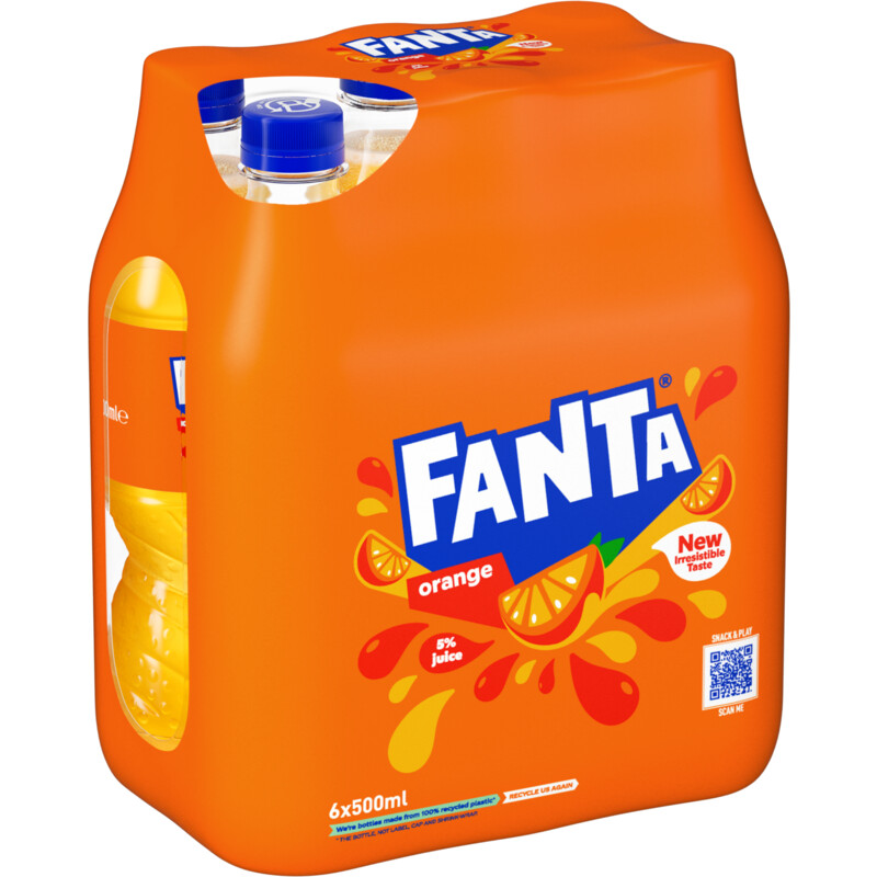 Een afbeelding van Fanta Orange 6 pack bel