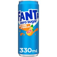 Een afbeelding van Fanta Pineapple grapefruit zero bel