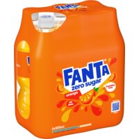 Een afbeelding van Fanta Orange zero 6fl BEL