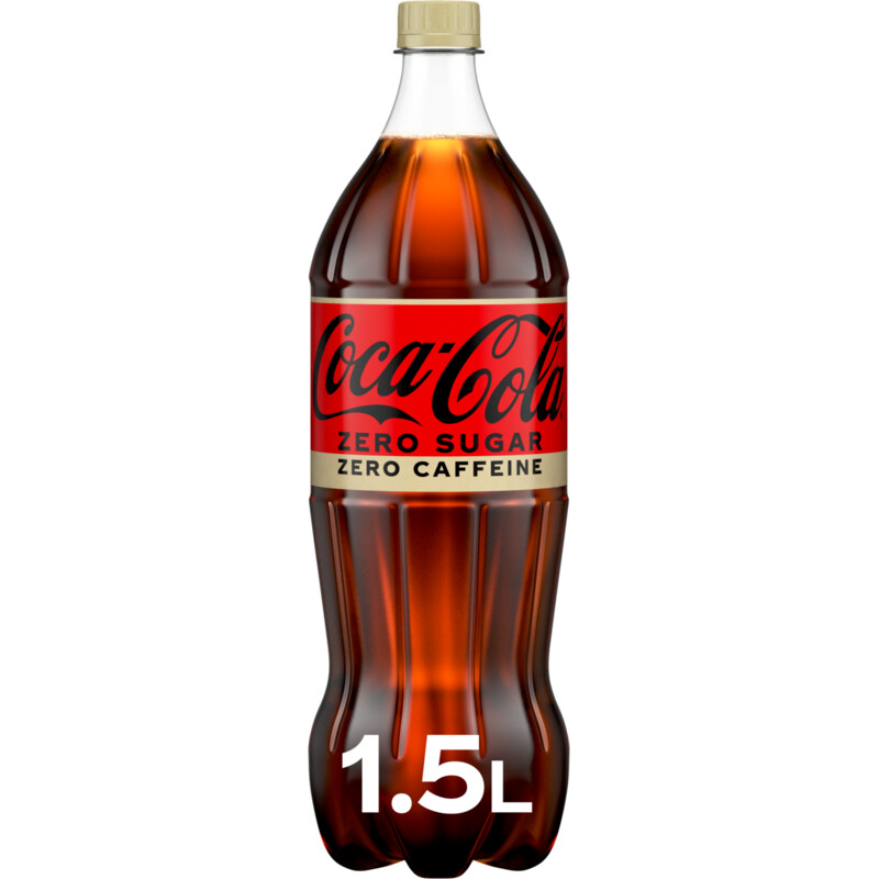 Een afbeelding van Coca-Cola Zero no cafeine bel