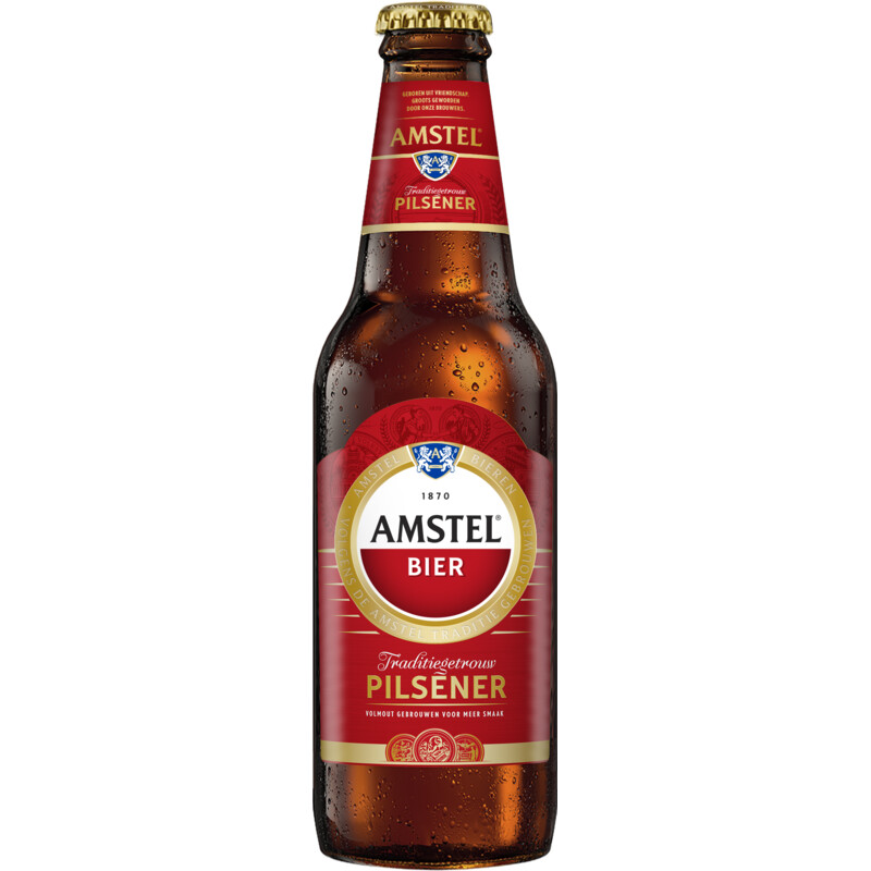 Een afbeelding van Amstel Pilsener bier