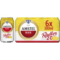 Een afbeelding van Amstel Radler citroen bier 6-pack