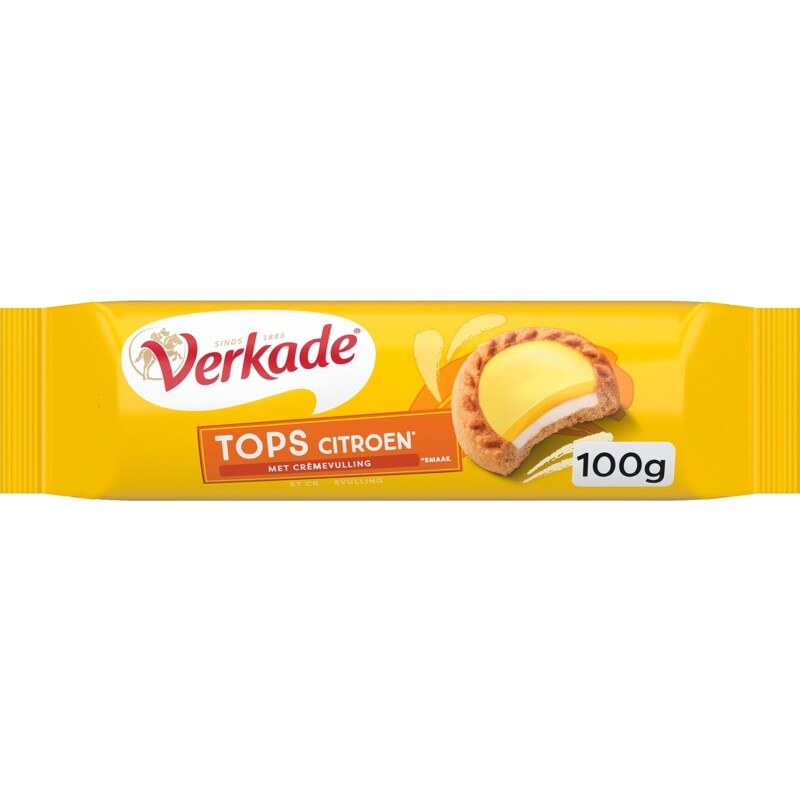 Een afbeelding van Verkade Tops citroen