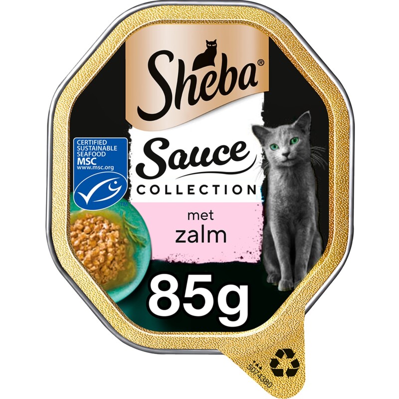 Een afbeelding van Sheba Saucelovers in saus zalm