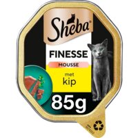 Sheba Finesse mousse zachte pate kip bestellen Albert Heijn