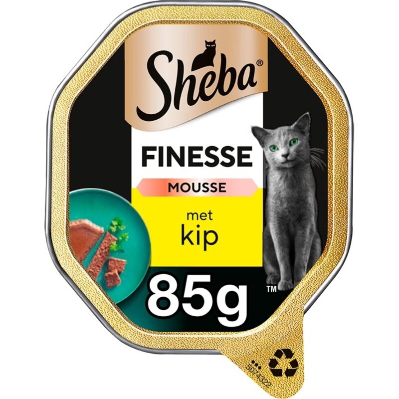 Een afbeelding van Sheba Finesse mousse-zachte pate kip