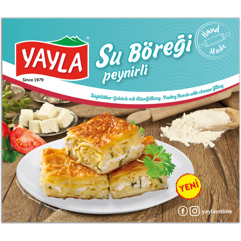 Een afbeelding van Yayla Su boregi peynirli