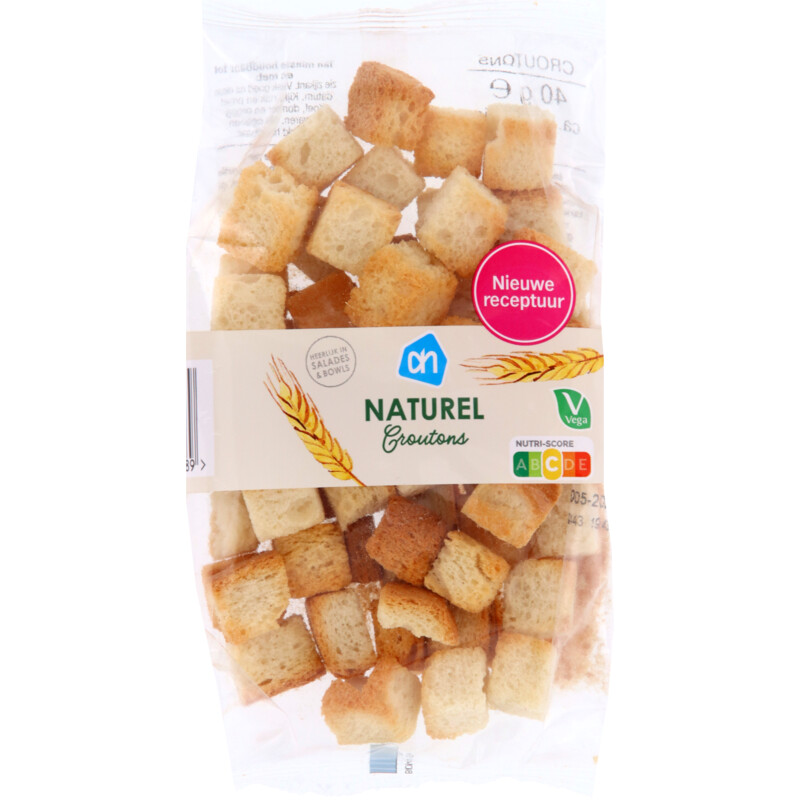 Een afbeelding van AH Naturel croutons