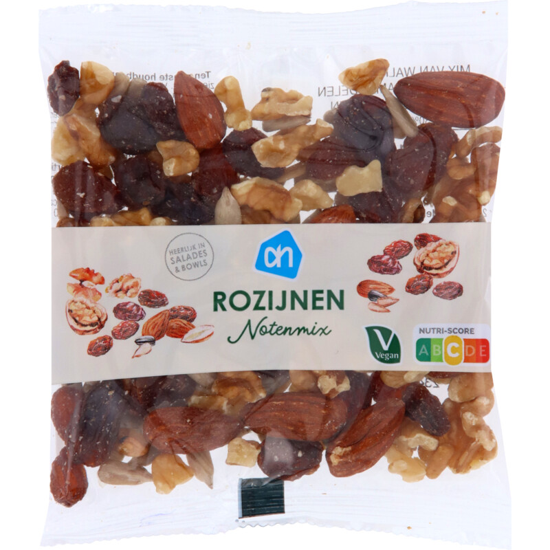 Een afbeelding van AH Rozijnen notenmix