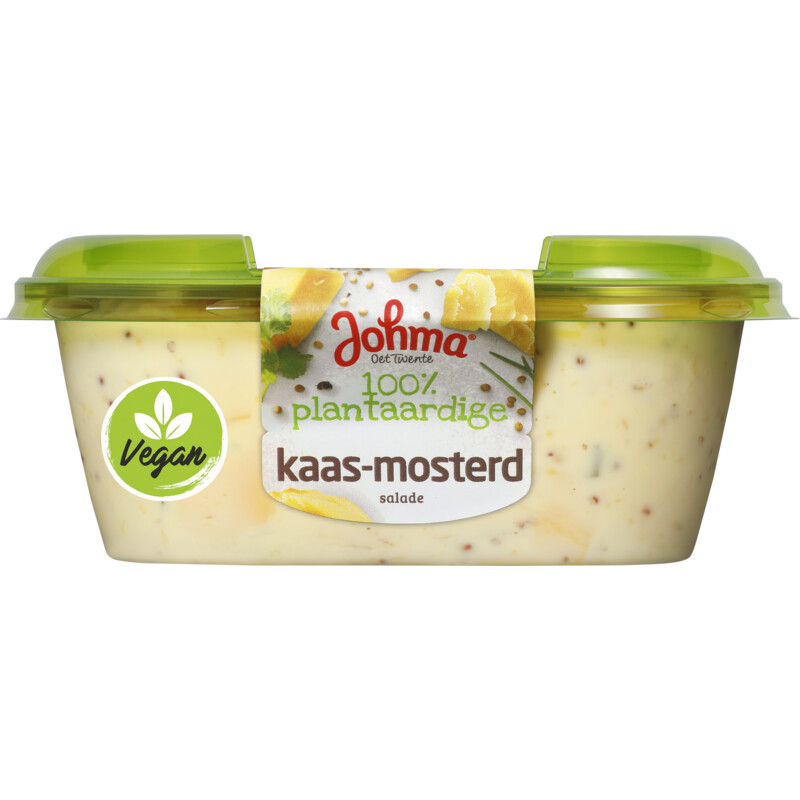 Een afbeelding van Johma 100% plantaardige kaas-mosterdsalade