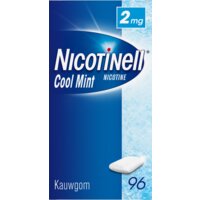 Een afbeelding van Nicotinell Cool mint kauwgom 2mg