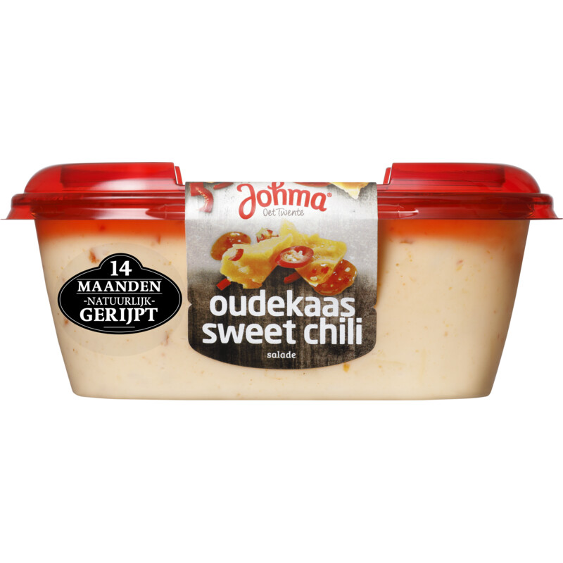 Een afbeelding van Johma Oudekaas sweetchilisalade
