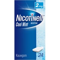 Een afbeelding van Nicotinell Cool mint nicotine kauwgom