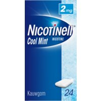 Een afbeelding van Nicotinell Gums cool mint 2mg kauwgom