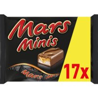 Een afbeelding van Mars Minis repen uitdeelzak