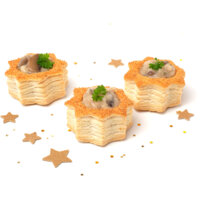 Een afbeelding van AH Excellent Bladerdeegbakjes in stervorm